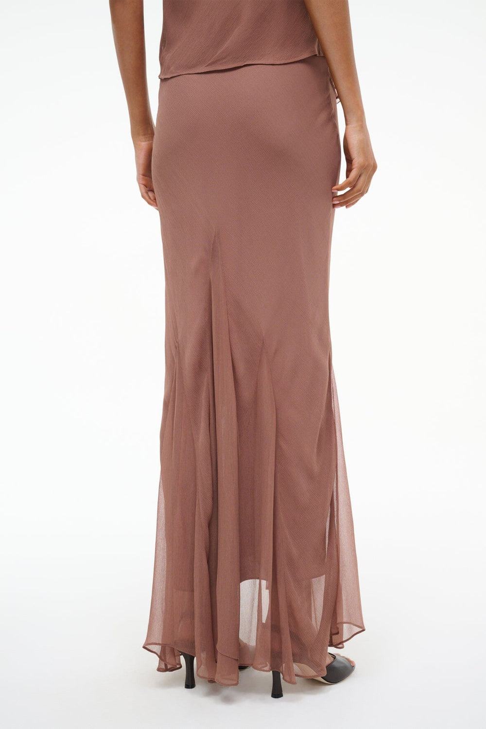 DIANA SKIRT MOCHA - STAUD sale