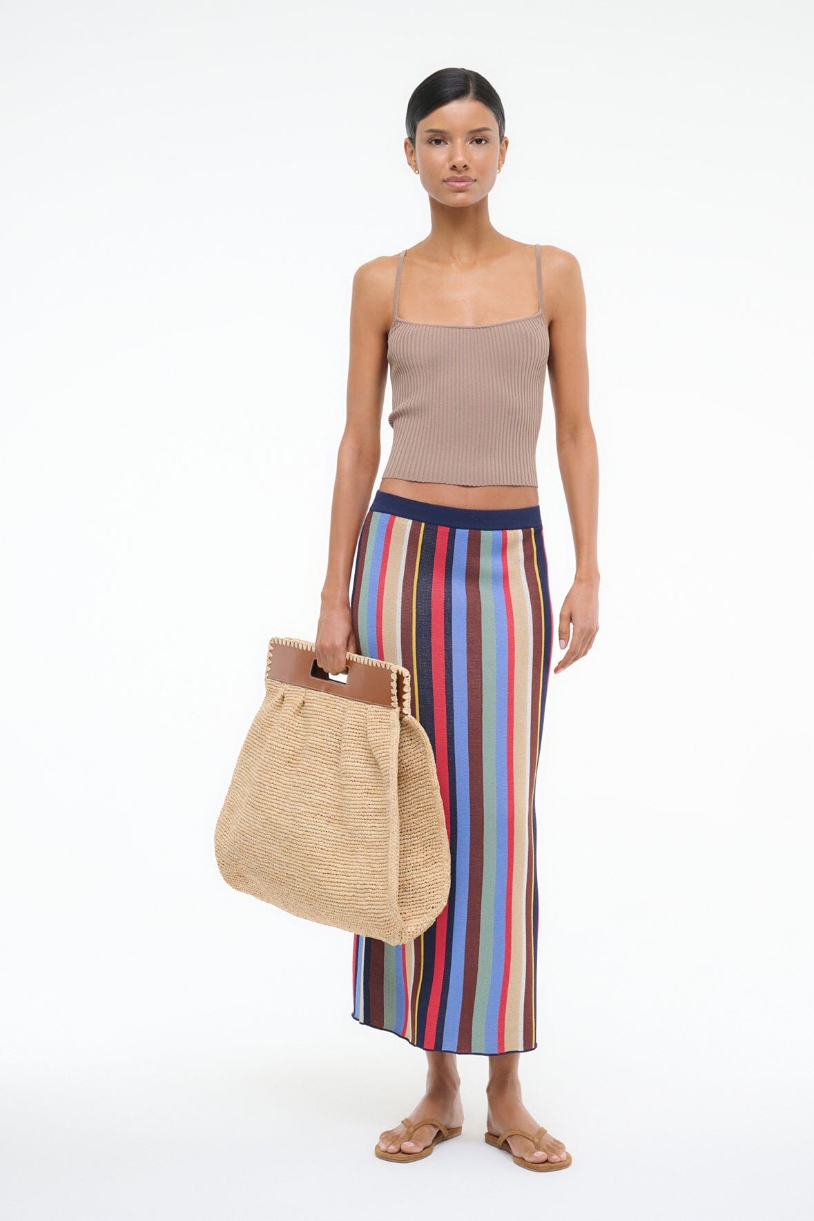 KARINA SKIRT MARKET STRIPE - STAUD near me