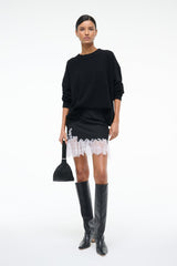 NADIA MINI SKIRT BLACK - STAUD near me