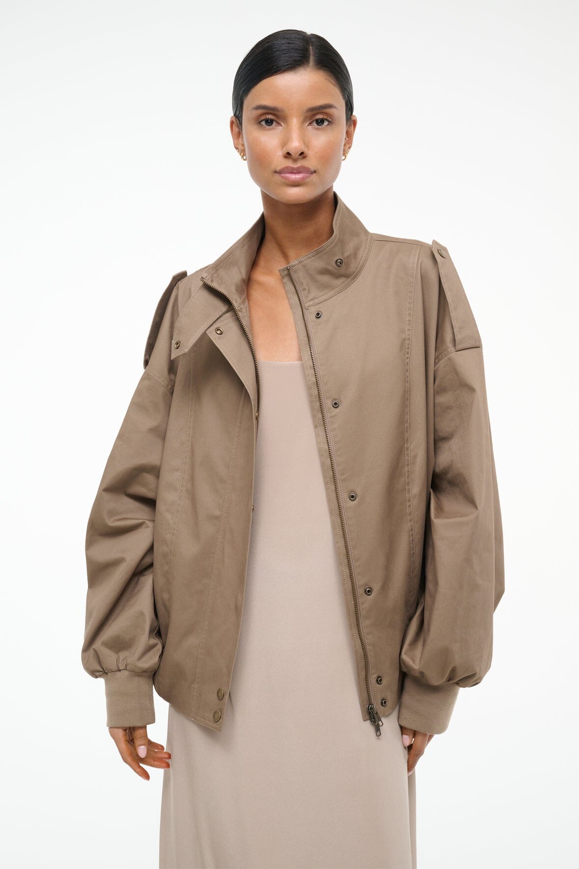 SIMONE JACKET TAUPE - STAUD sale