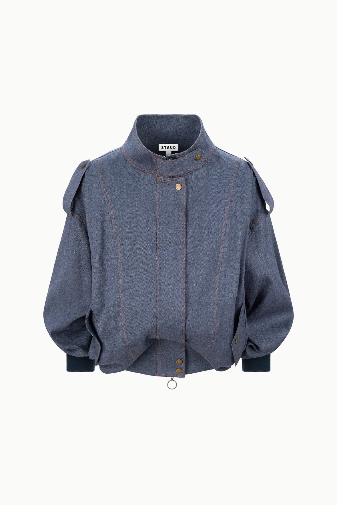 SIMONE JACKET CHAMBRAY - STAUD outlet