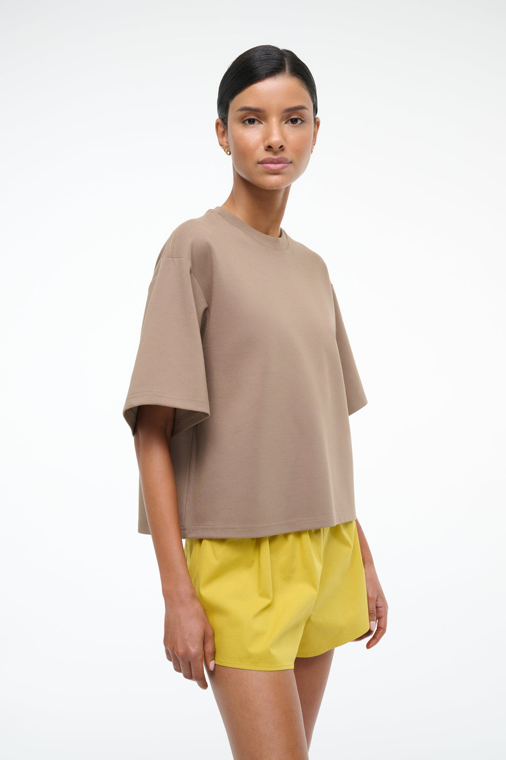 CASSETTE TOP TAUPE - STAUD sale