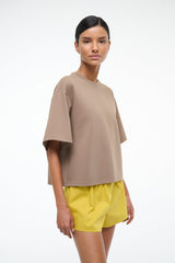 CASSETTE TOP TAUPE - STAUD sale