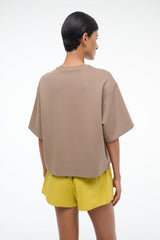 CASSETTE TOP TAUPE - STAUD sale