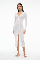 SHOKO COVERUP DRESS IVORY - STAUD outlet