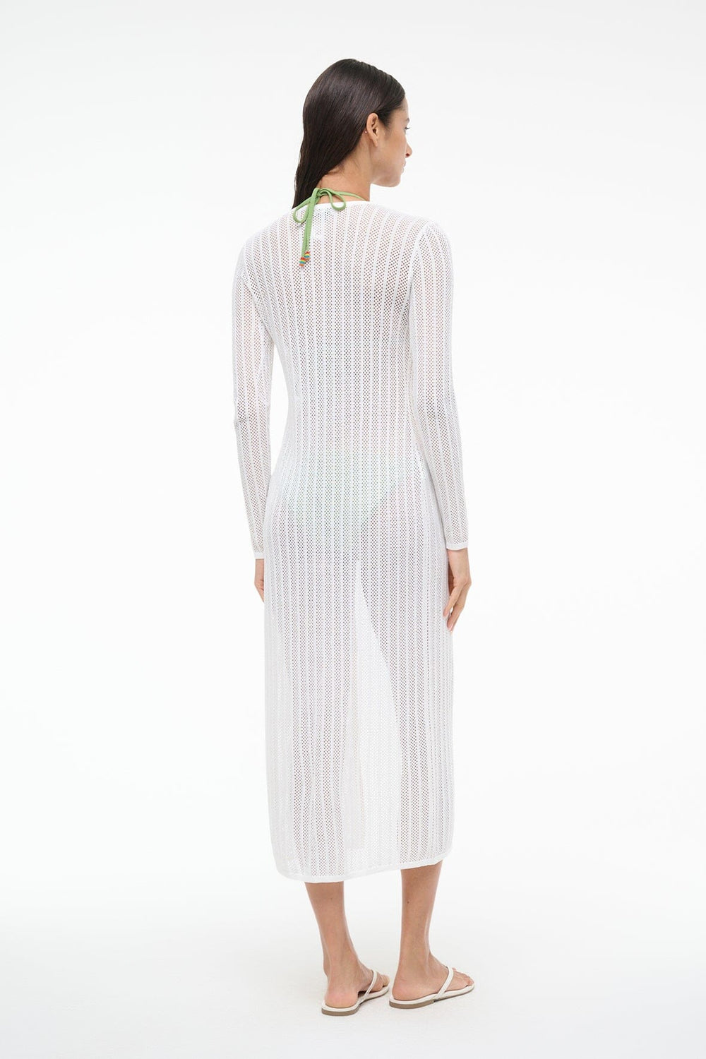 SHOKO COVERUP DRESS IVORY - STAUD outlet