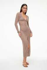 SHOKO COVERUP DRESS TAUPE - STAUD online