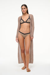 SHOKO COVERUP DRESS TAUPE - STAUD online