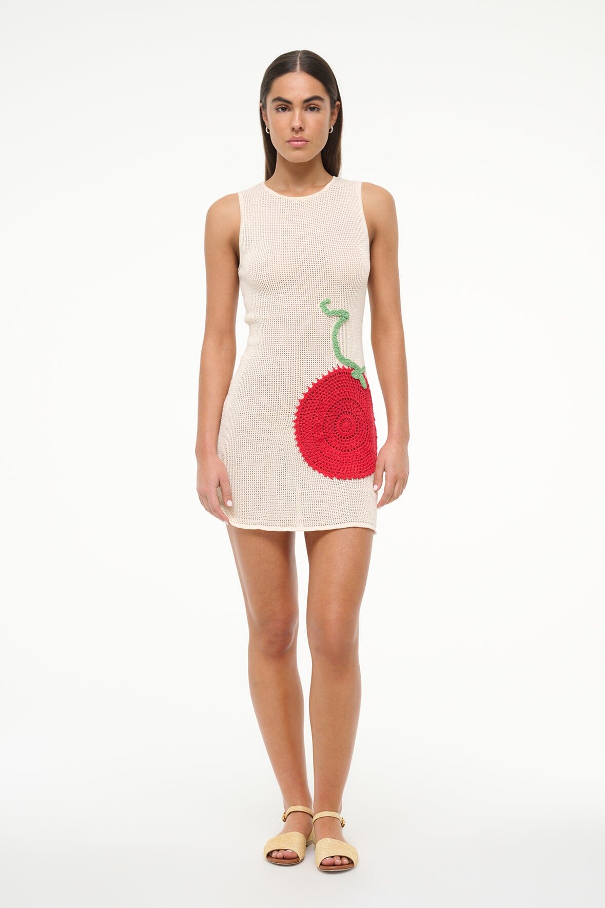 BAILEY DRESS ROMA IVORY - STAUD sale
