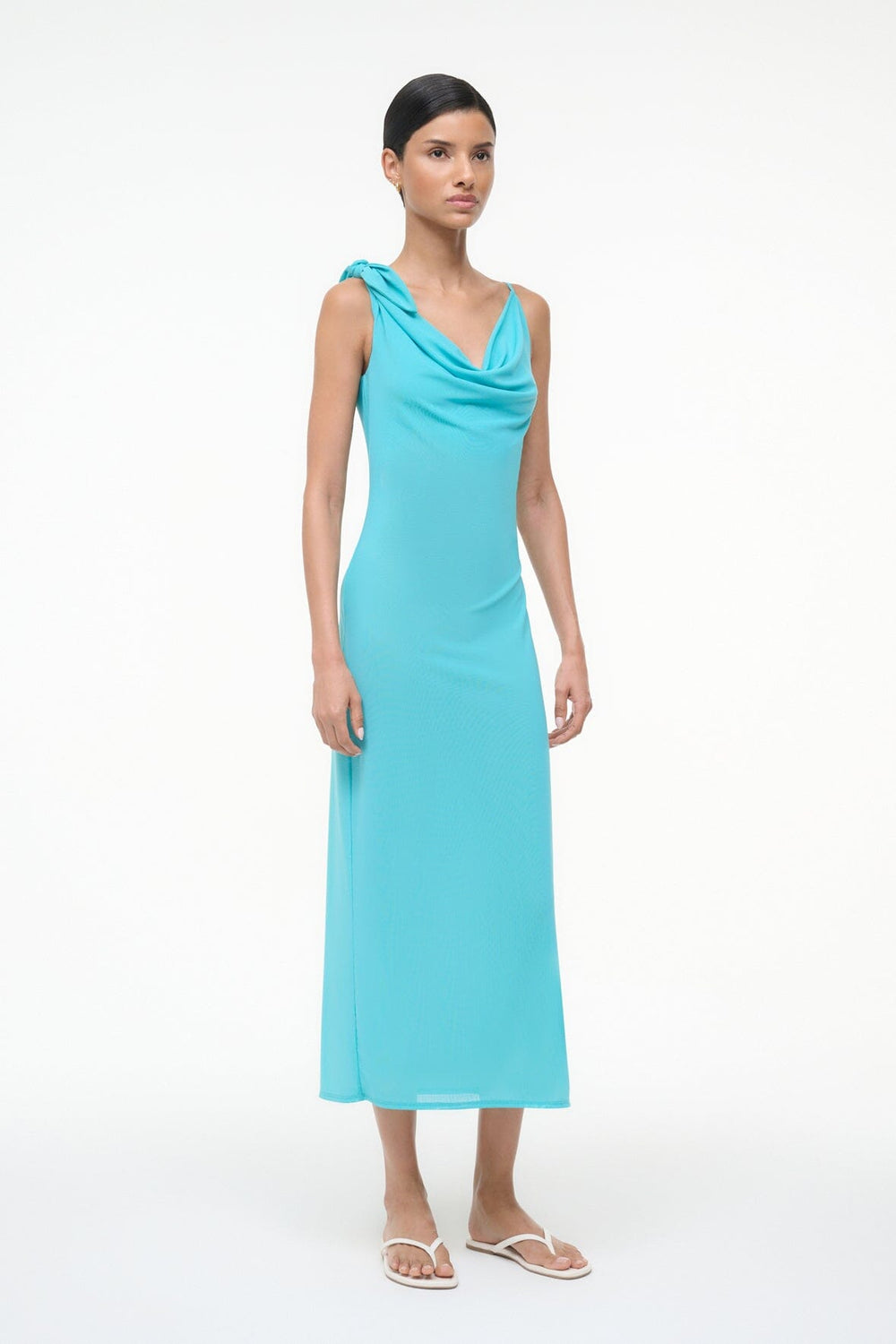 VIENNA DRESS TEAL - STAUD near me