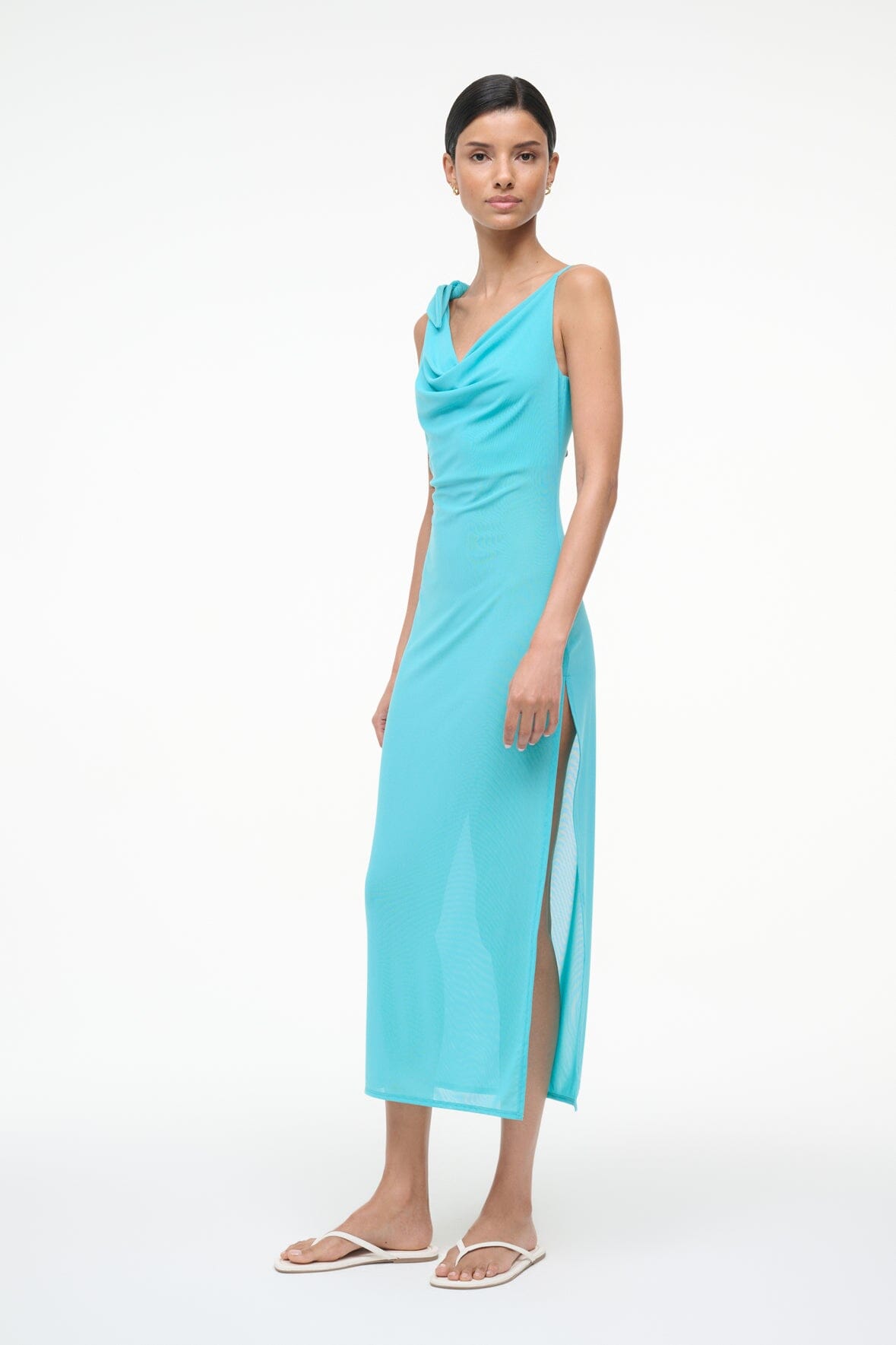 VIENNA DRESS TEAL - STAUD near me