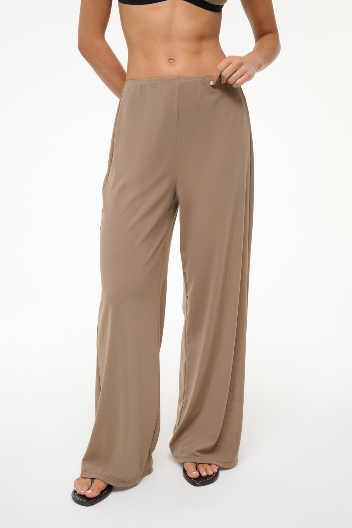 MONICA PANT TAUPE - STAUD for sale