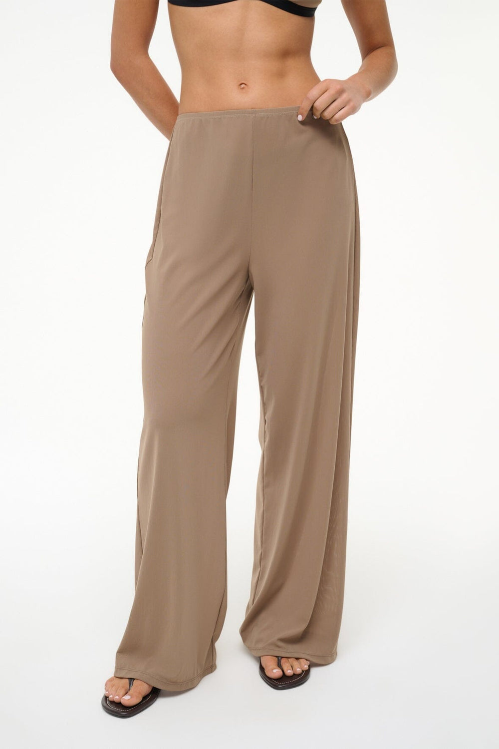 MONICA PANT TAUPE - STAUD for sale