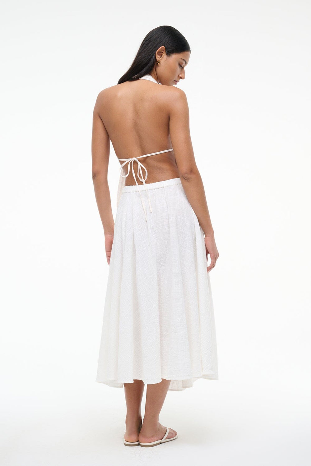 CARLA SKIRT BUTTERCREAM - STAUD for sale