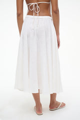 CARLA SKIRT BUTTERCREAM - STAUD for sale