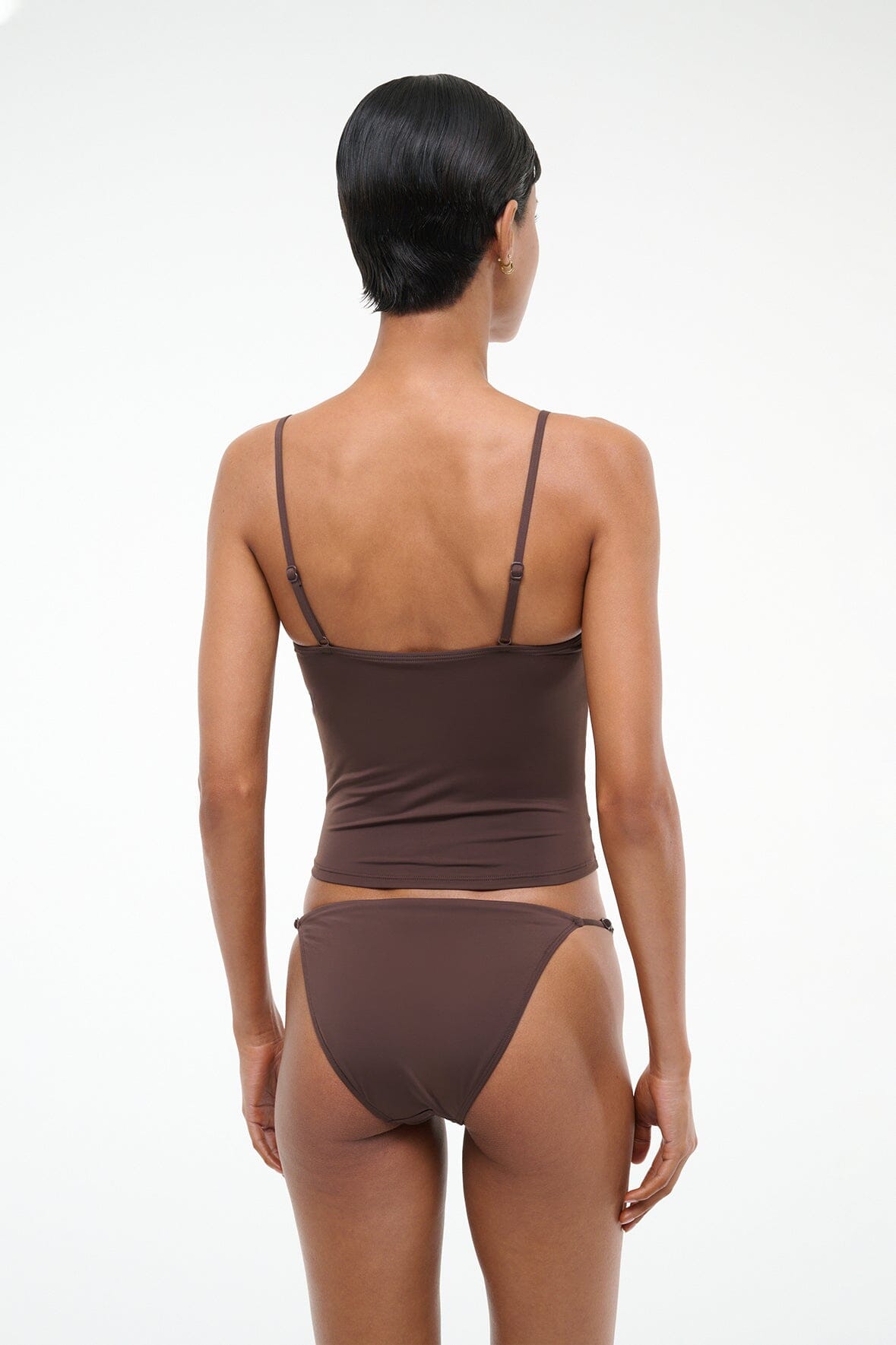 CLEO TANKINI TOP DARK CHOCOLATE - STAUD near me