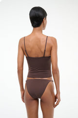 CLEO TANKINI TOP DARK CHOCOLATE - STAUD near me