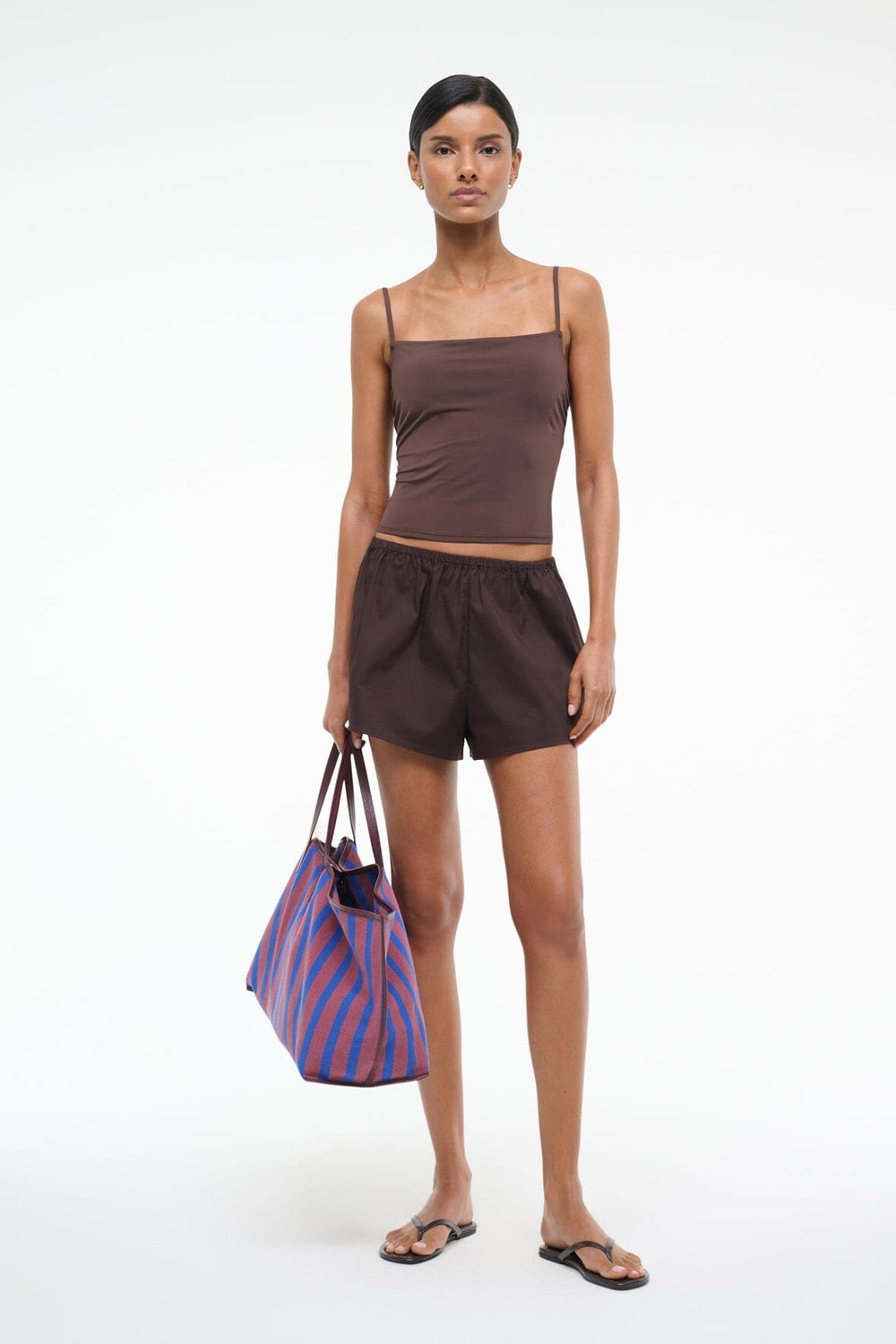 CLEO TANKINI TOP DARK CHOCOLATE - STAUD near me