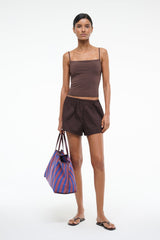 CLEO TANKINI TOP DARK CHOCOLATE - STAUD near me