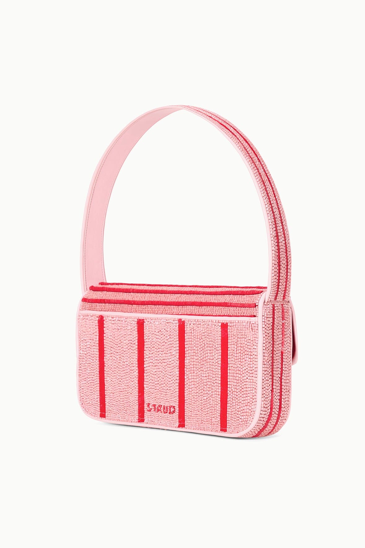 TOMMY BEADED BAG MONTAUK STRIPE - STAUD sale
