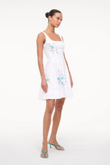 MINI WELLS DRESS DANDELION WHITE - STAUD outlet