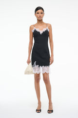 NADIA MINI DRESS BLACK - STAUD sale