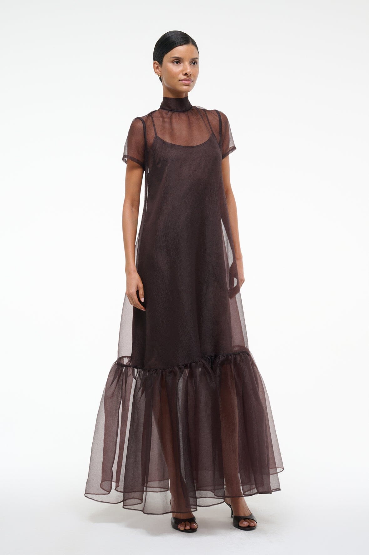CALLUNA DRESS EARTH - STAUD outlet