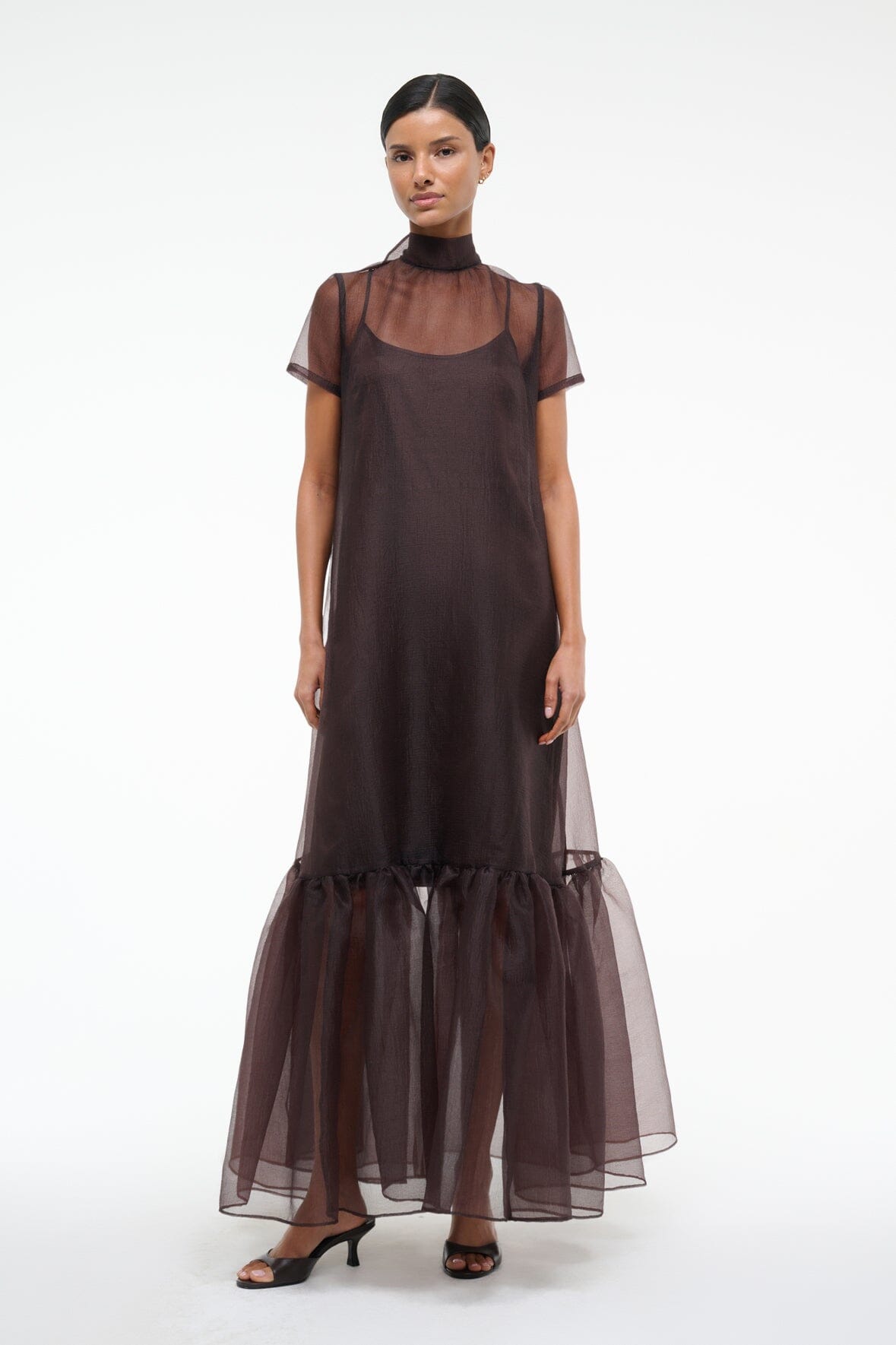 CALLUNA DRESS EARTH - STAUD outlet