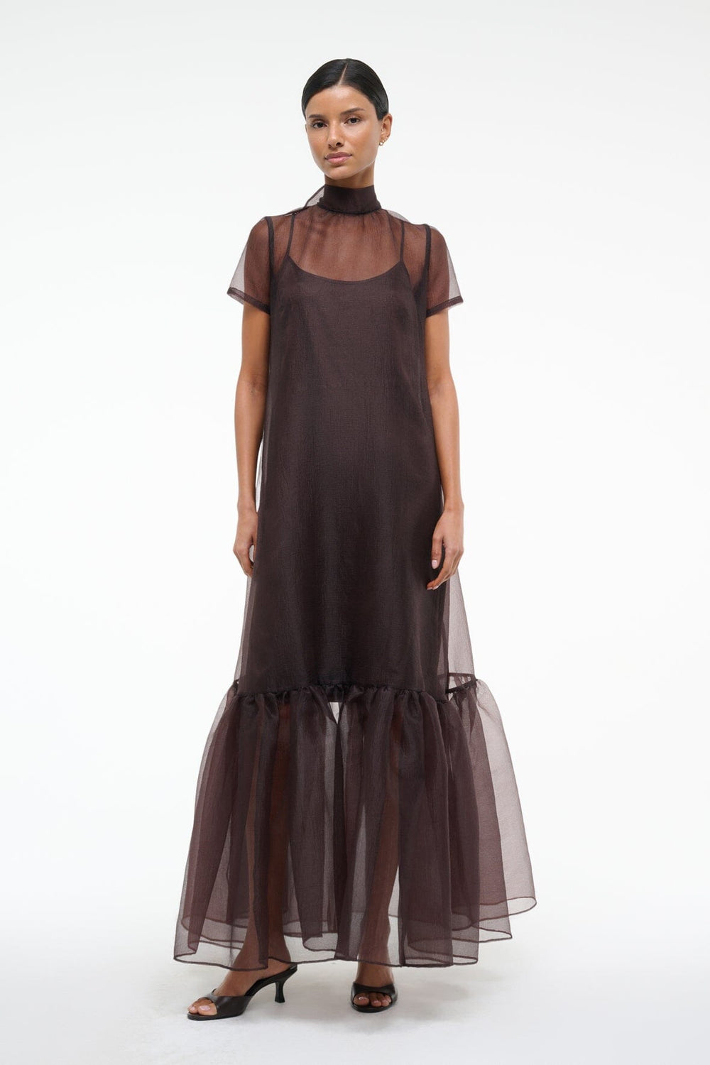 CALLUNA DRESS EARTH - STAUD outlet