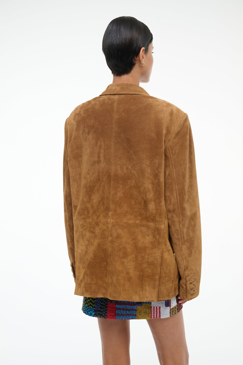 NATALIE SUEDE JACKET TAN - STAUD online