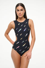 DOLCE ONE PIECE POP SARDINES BLACK - STAUD outlet
