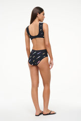 DOLCE ONE PIECE POP SARDINES BLACK - STAUD outlet