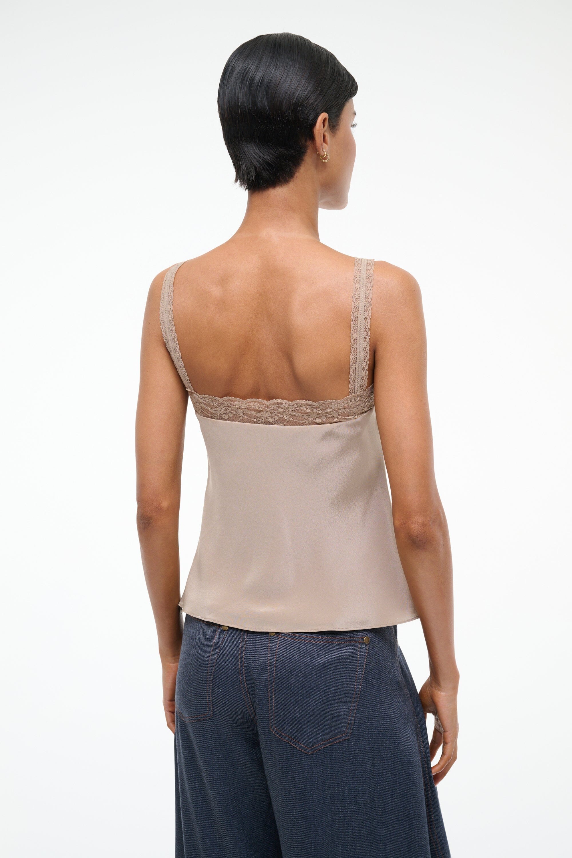 VERONICA SILK TOP DUNE - STAUD for sale