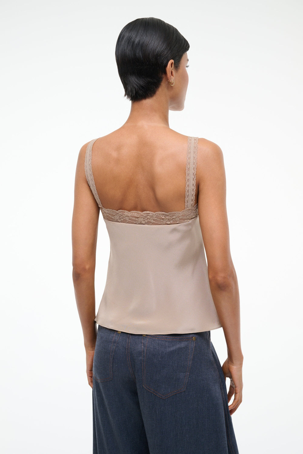 VERONICA SILK TOP DUNE - STAUD for sale