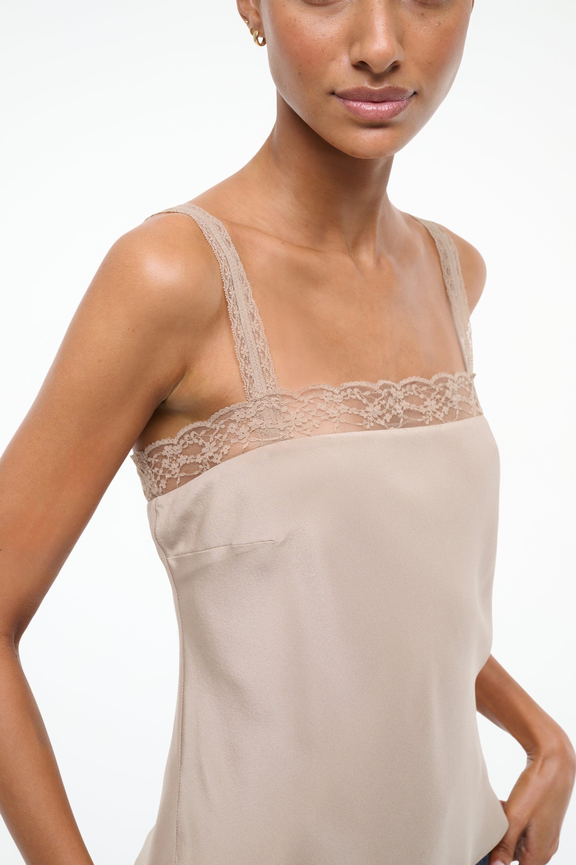 VERONICA SILK TOP DUNE - STAUD for sale