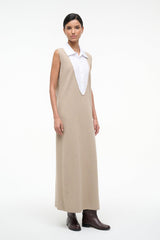 LESLIE DRESS SAND/WHITE - STAUD near me