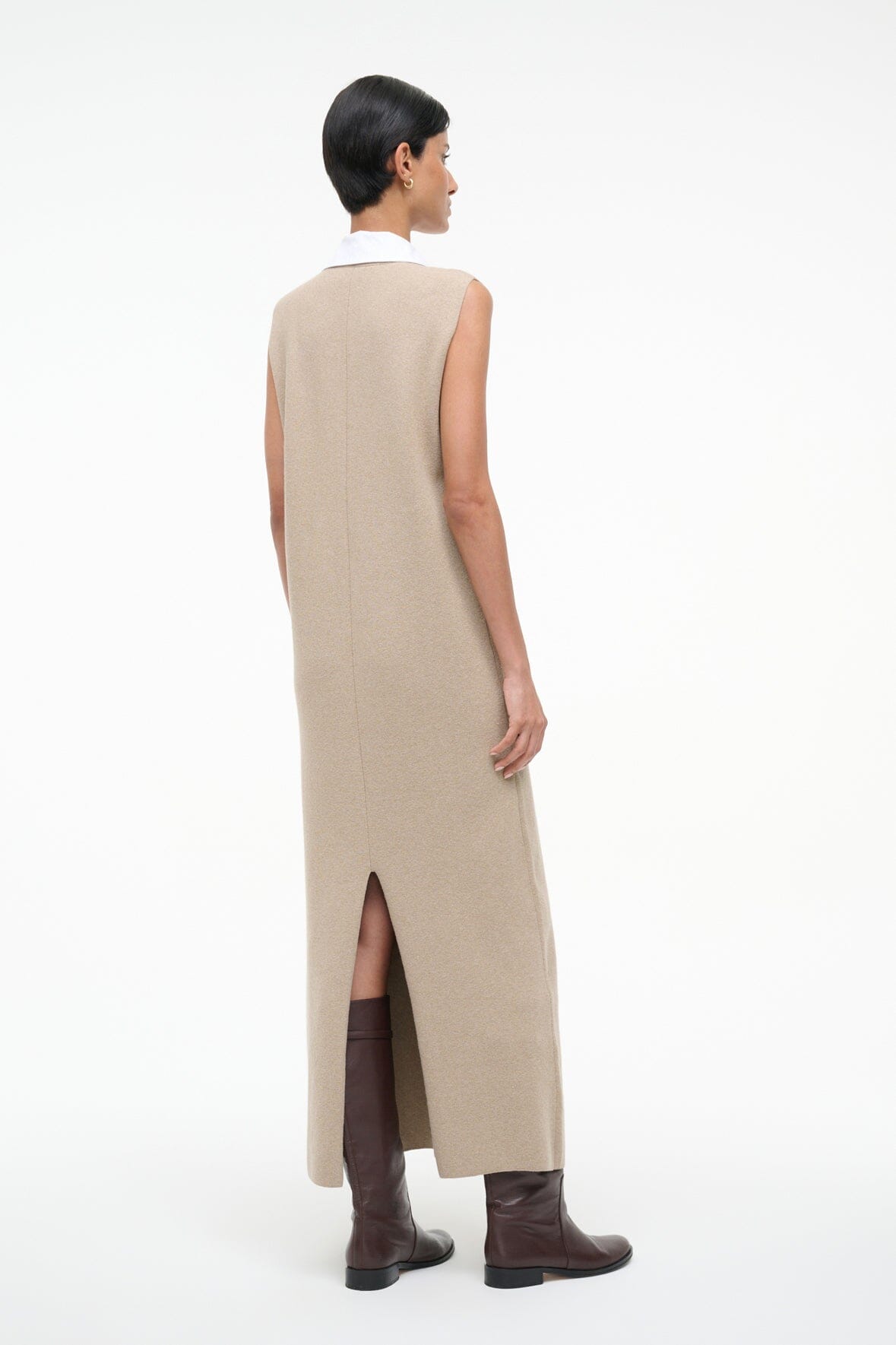 LESLIE DRESS SAND/WHITE - STAUD near me