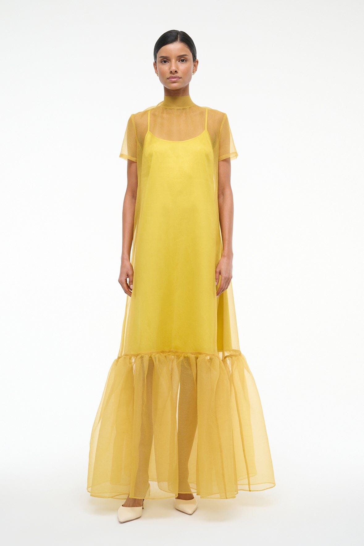 CALLUNA DRESS CHARTREUSE - STAUD online