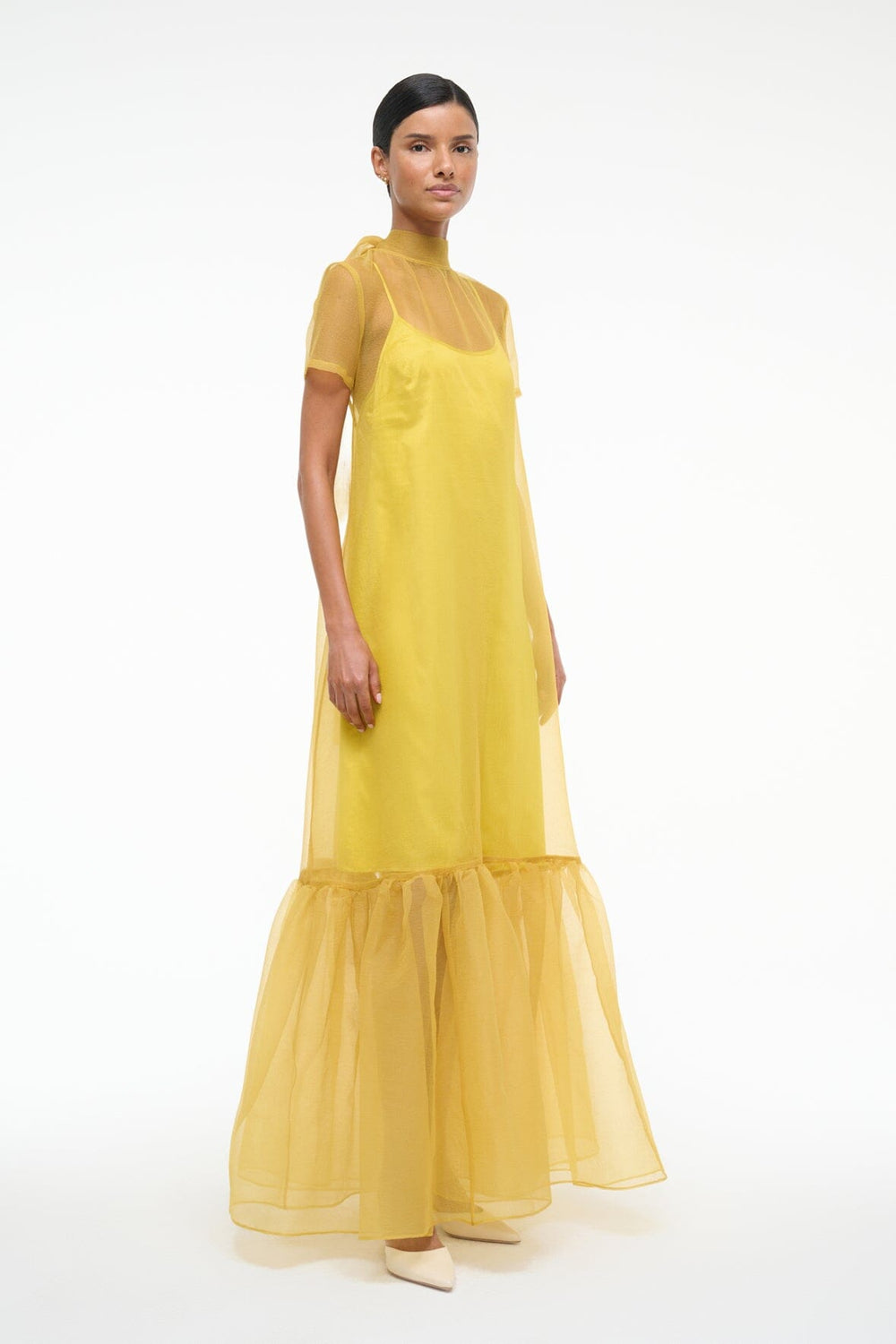 CALLUNA DRESS CHARTREUSE - STAUD online