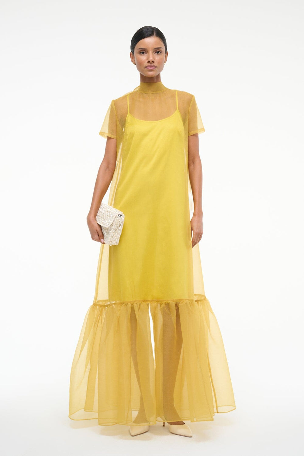 CALLUNA DRESS CHARTREUSE - STAUD online