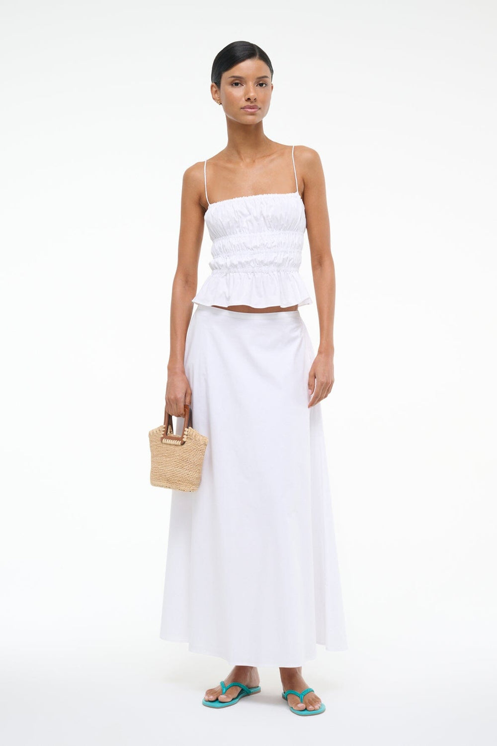 AXEL SKIRT WHITE - STAUD near me