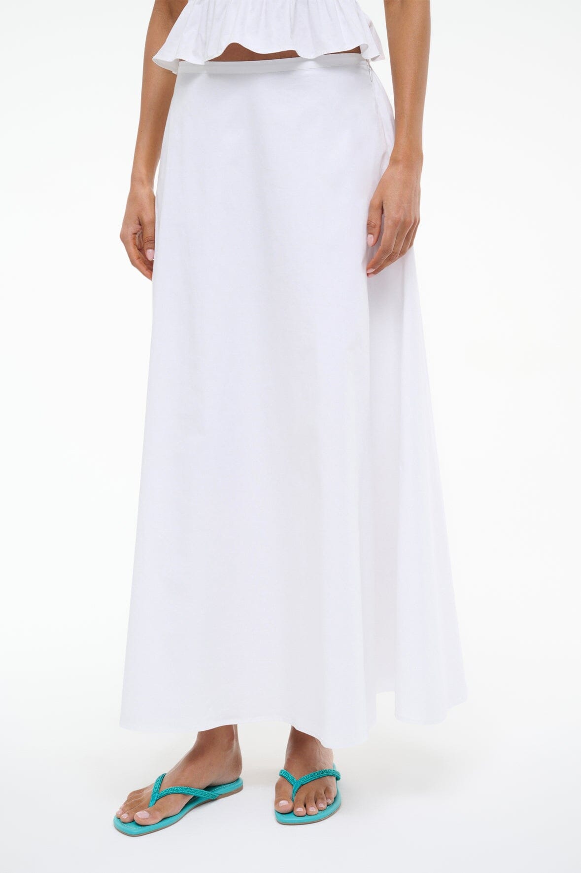 AXEL SKIRT WHITE - STAUD near me