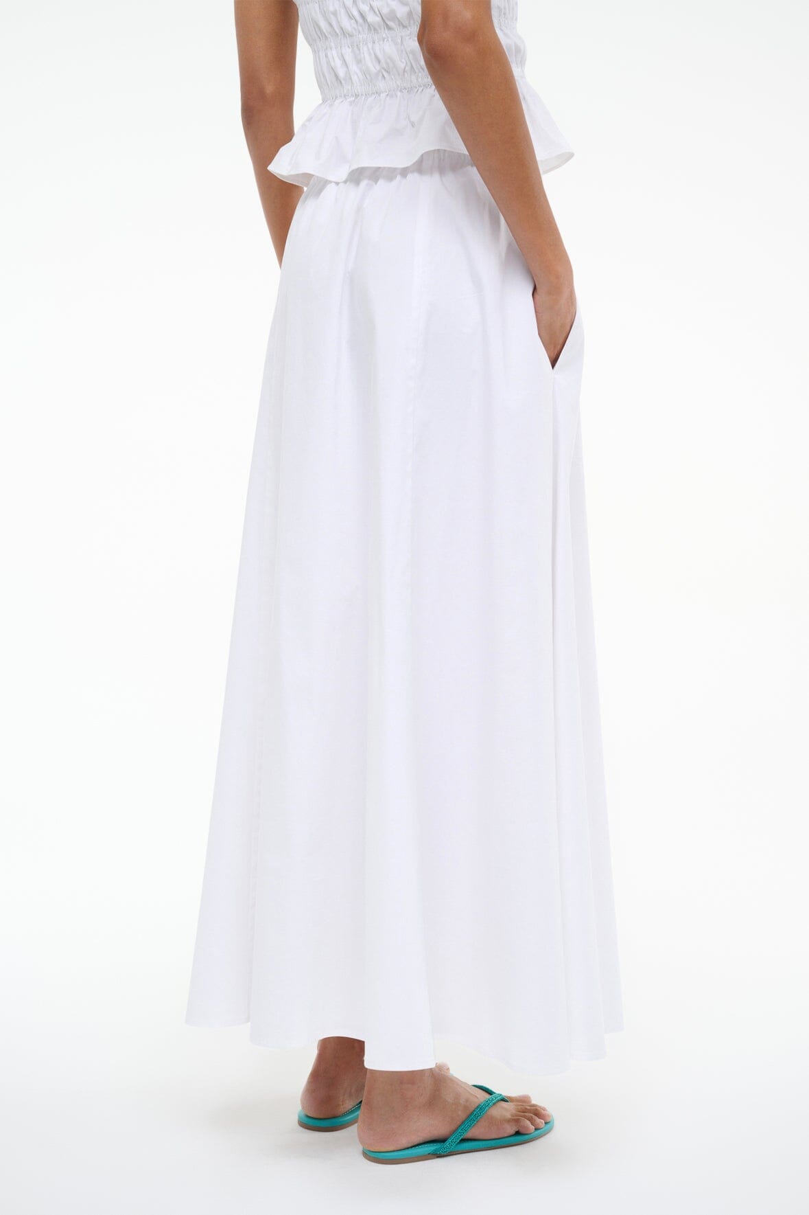AXEL SKIRT WHITE - STAUD near me
