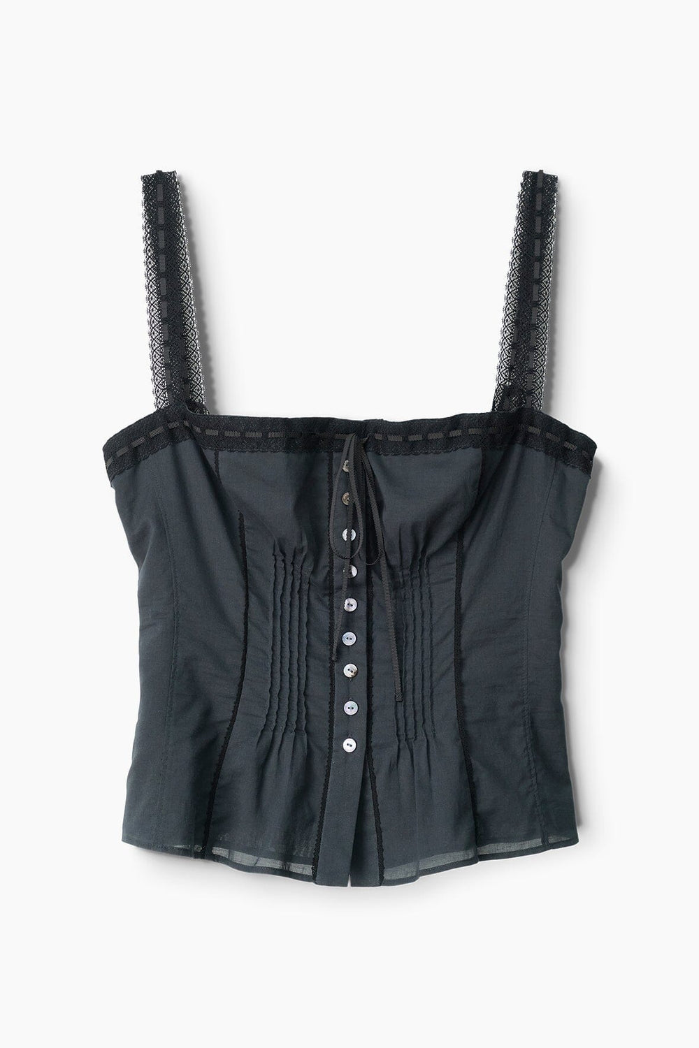 MATILDE TOP BLACK 1 - STAUD outlet
