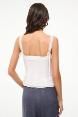 MATILDE TOP WHITE 1 - STAUD sale