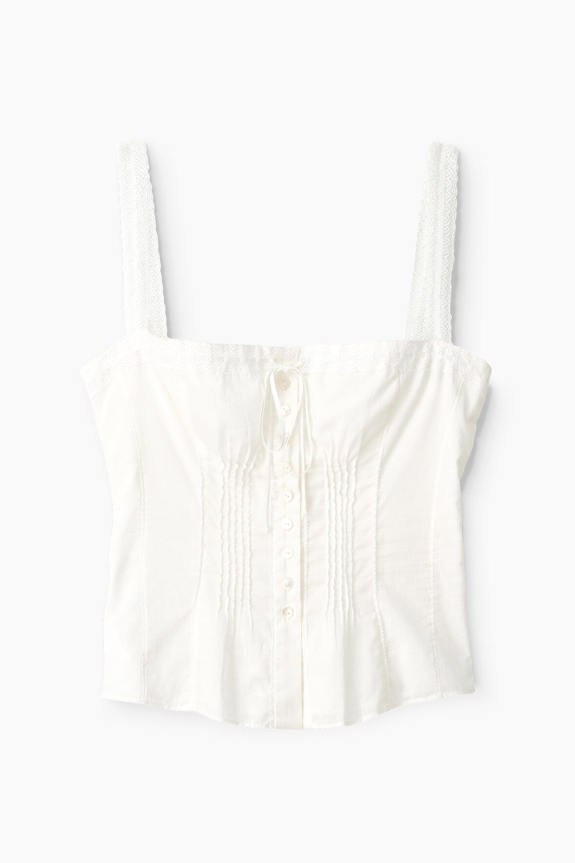 MATILDE TOP WHITE 1 - STAUD sale