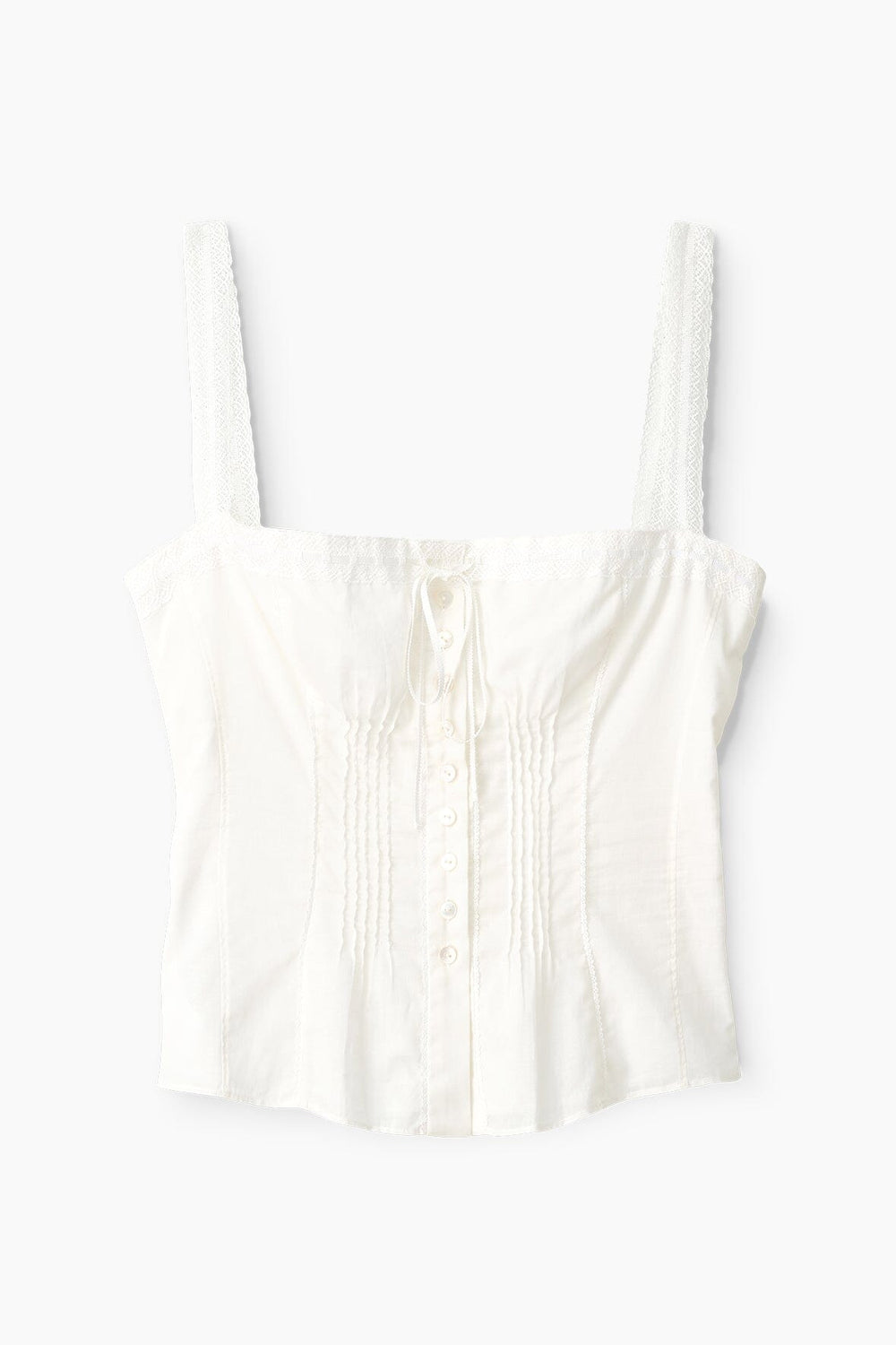 MATILDE TOP WHITE 1 - STAUD sale