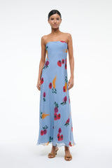 CASSIE DRESS FARMERS MARKET SLATE - STAUD sale