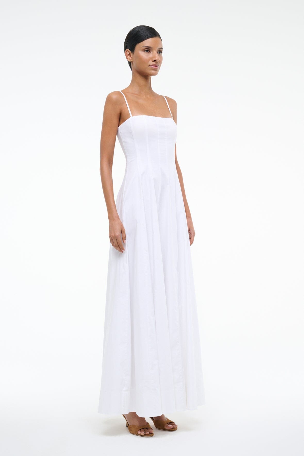 WYLIE MAXI DRESS BLACK - STAUD outlet