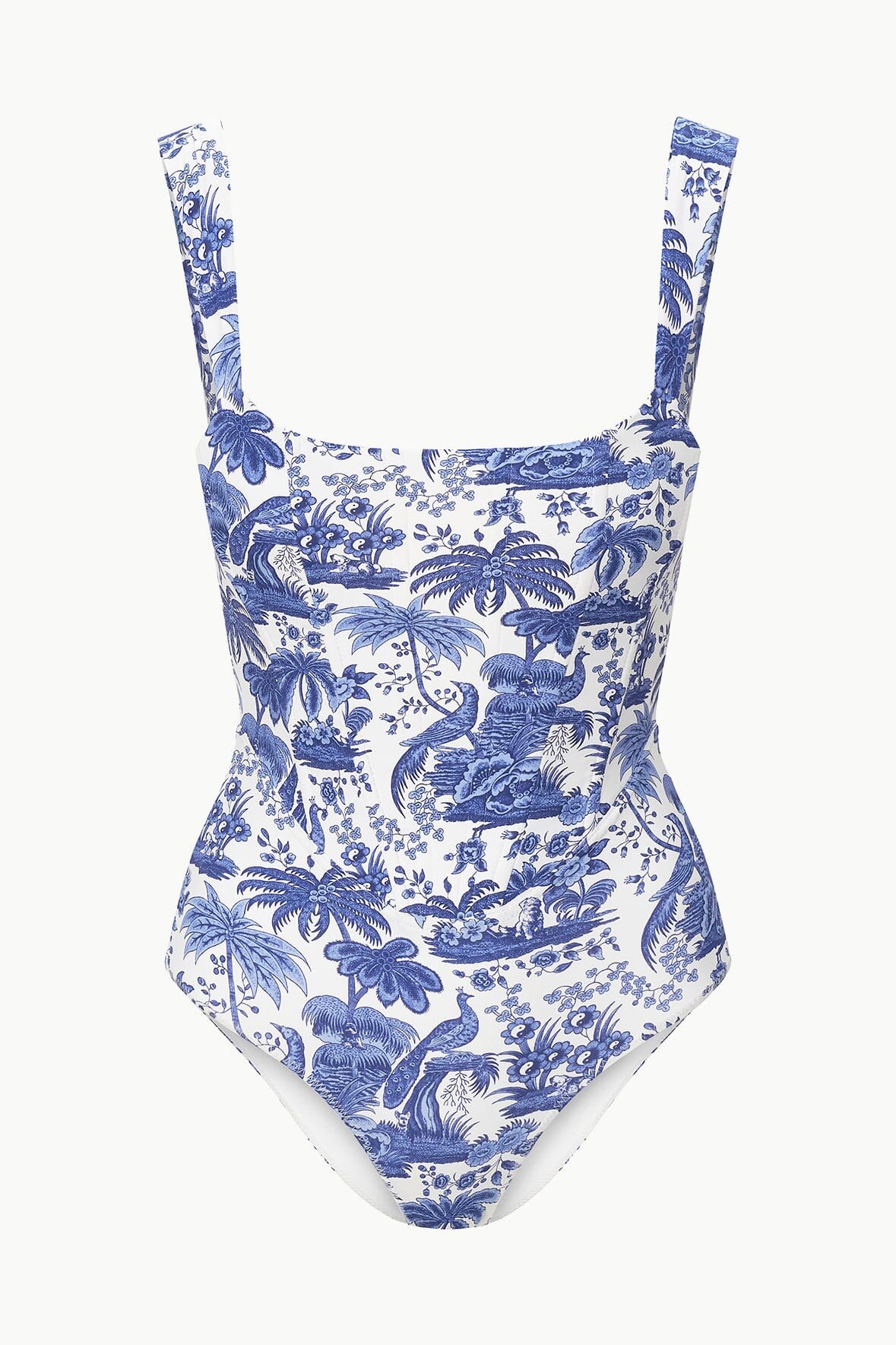 ADELAIDE ONE PIECE BLUE TOILE - STAUD US